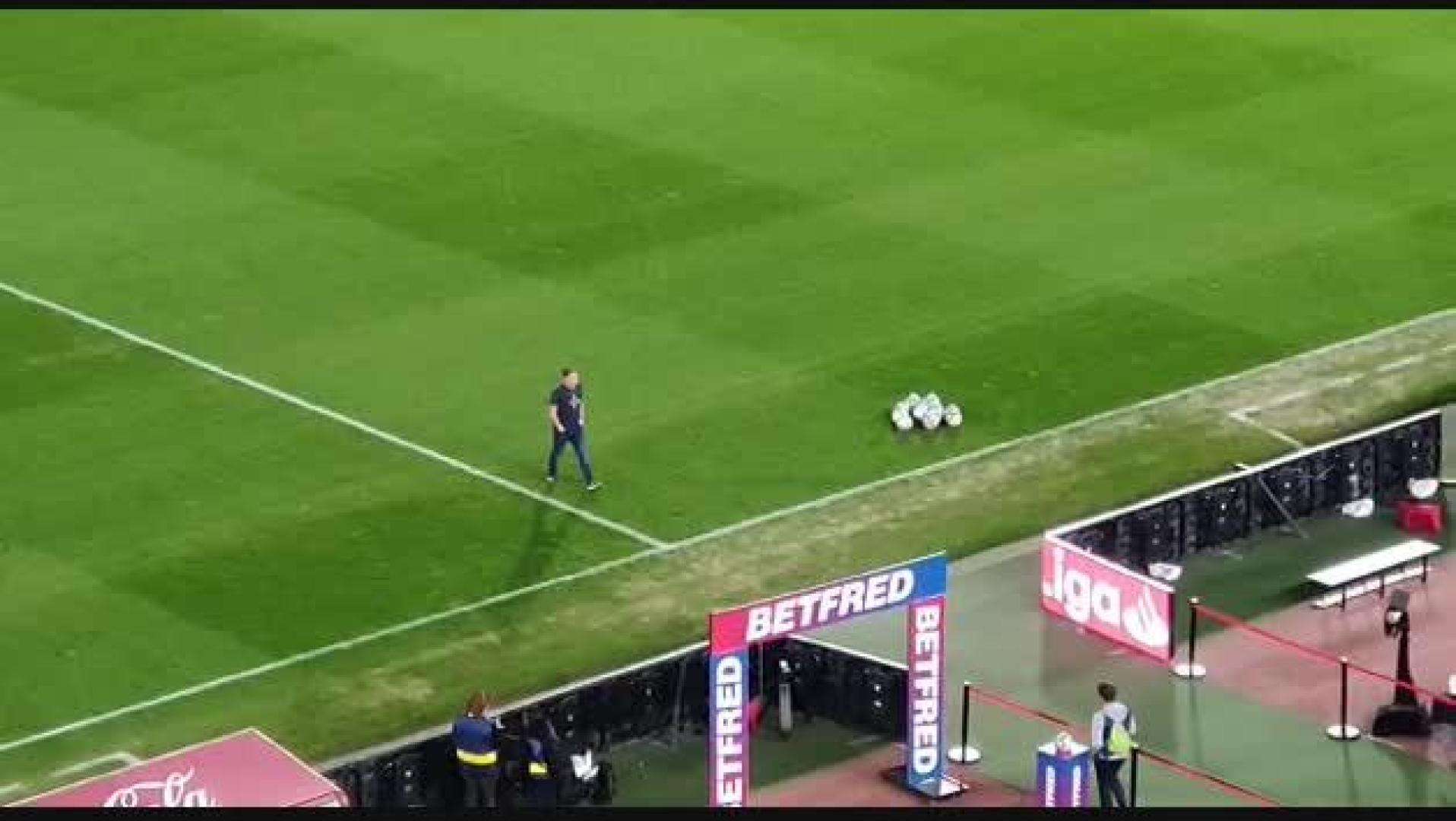 Arrasate inspecciona Son Moix antes del Mallorca-Osasuna
