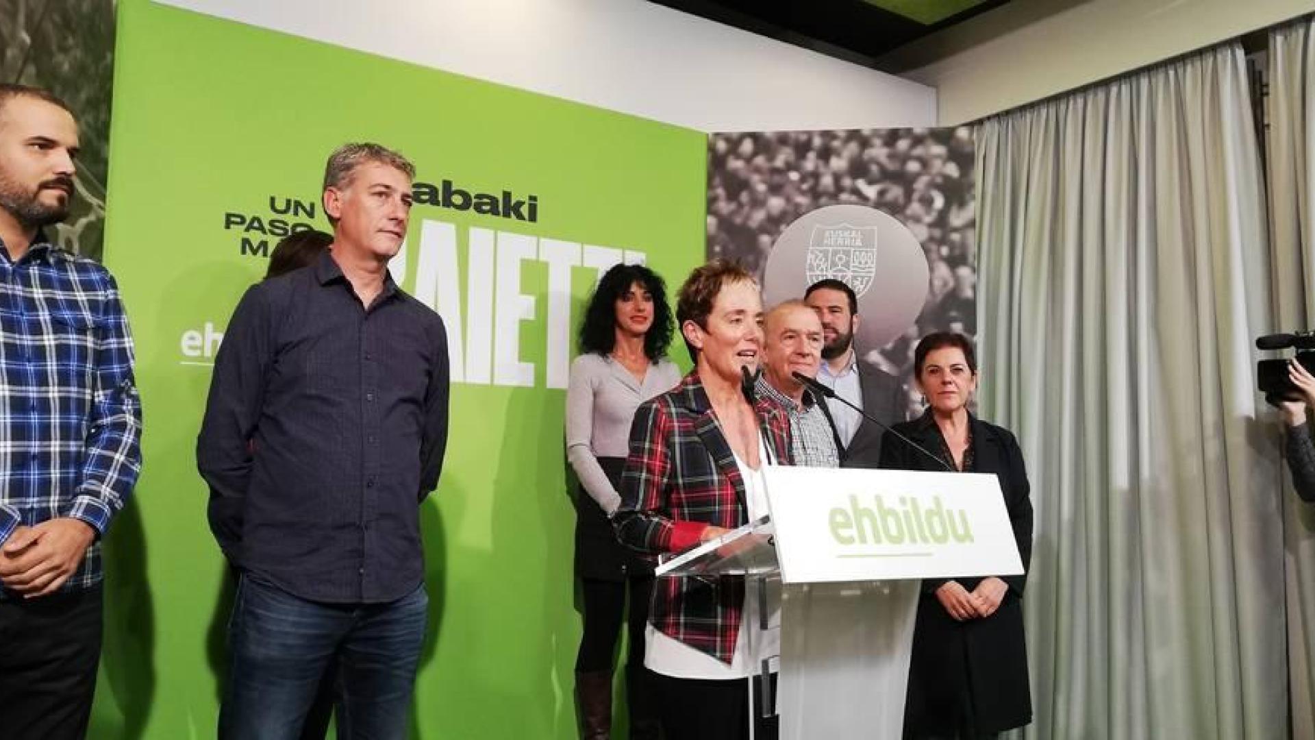Pozueta (EH Bildu) asegura que tiene "opciones reales" de conseguir un escaño