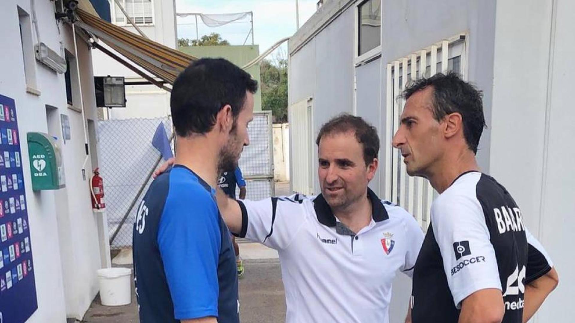 Jagoba Arrasate visita en Mallorca a su referente en los banquillos