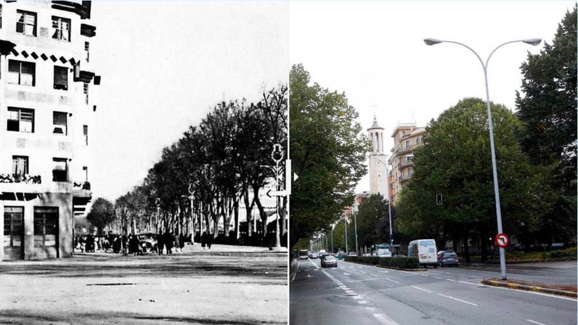 Cuando cambió la avenida Baja Navarra