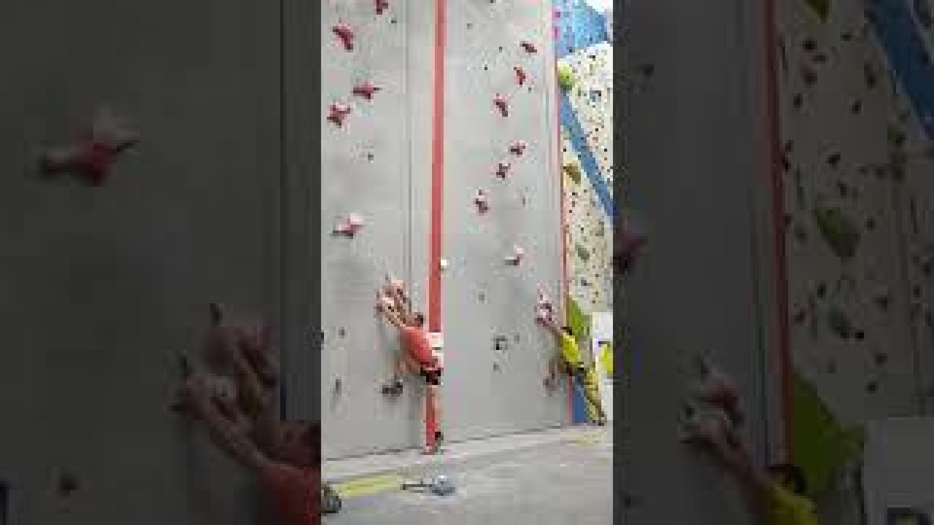 Final masculina del Campeonato de España de velocidad de escalada