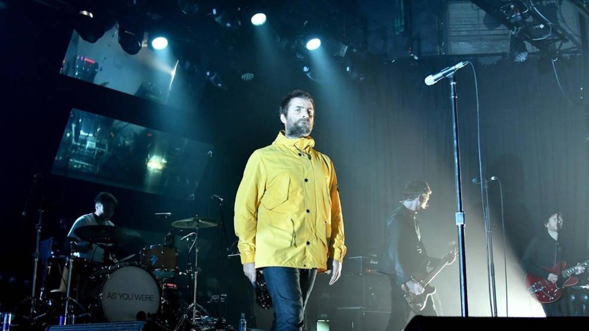 Liam Gallagher, en un concierto en Madrid.