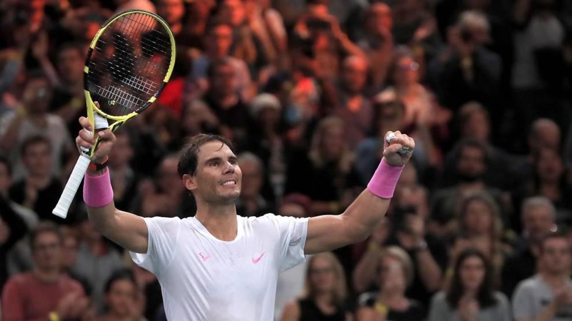 Nadal mantiene el pulso con Djokovic, gana a Tsonga y ya está en semifinales en París
