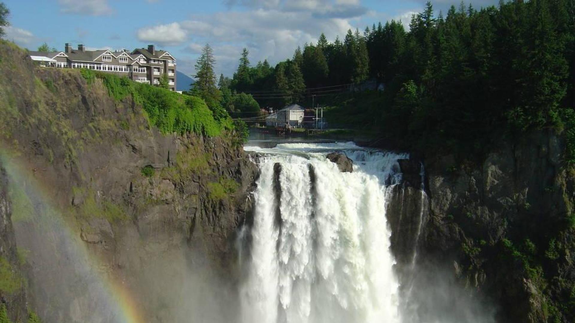 Las famosas cataratas Snoqualmie aparecieron en la serie 'Twin Peaks'