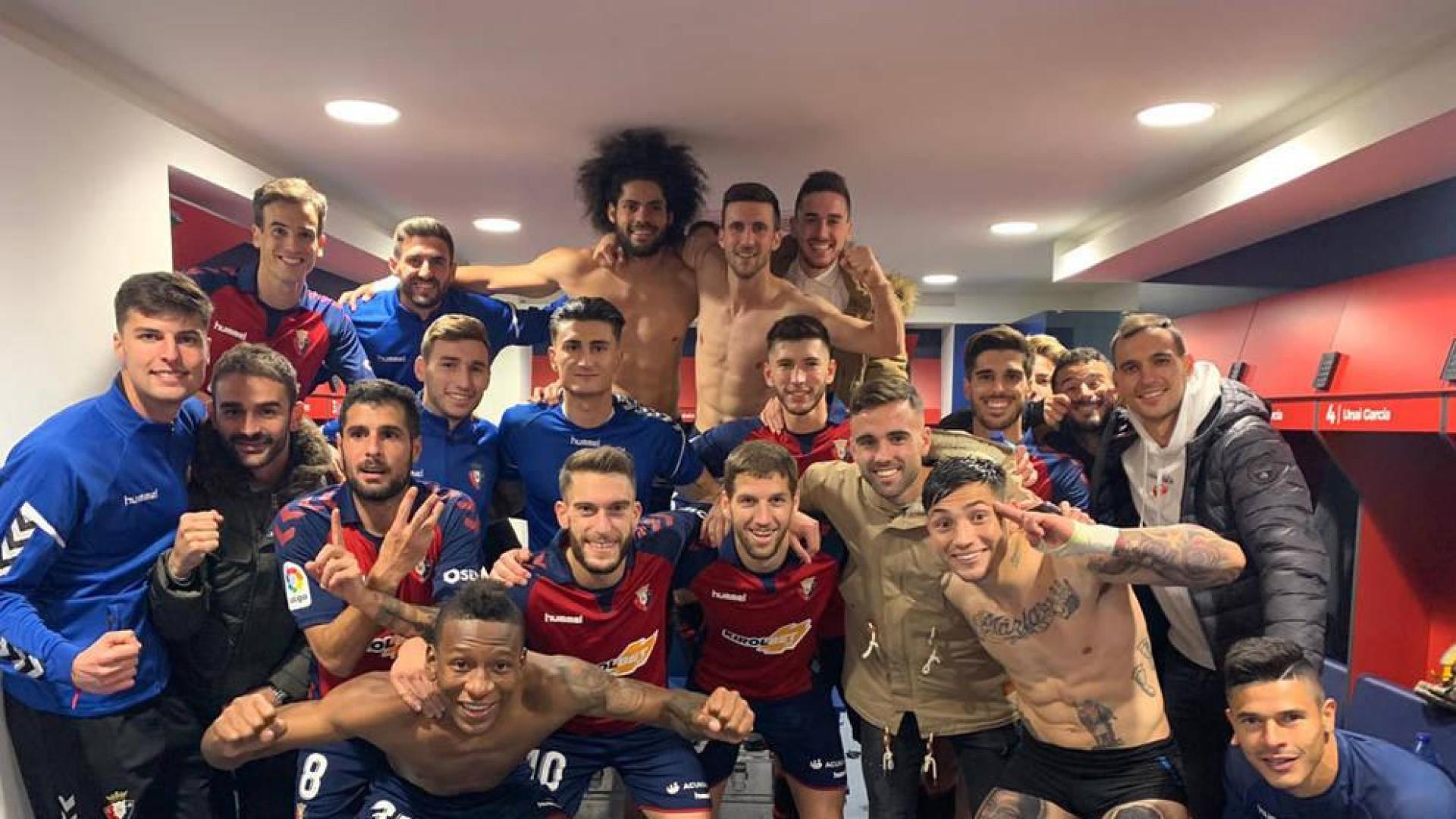 El orgullo de un vestuario por hacer historia en Osasuna
