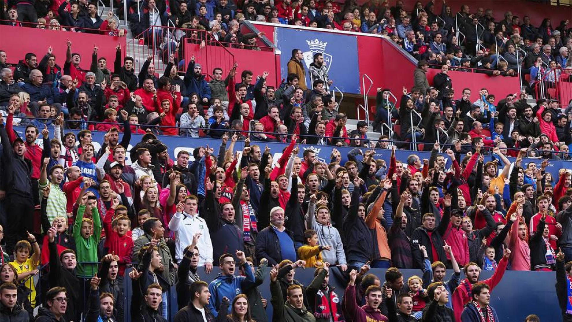 Osasuna pone a la venta 665 entradas para Getafe