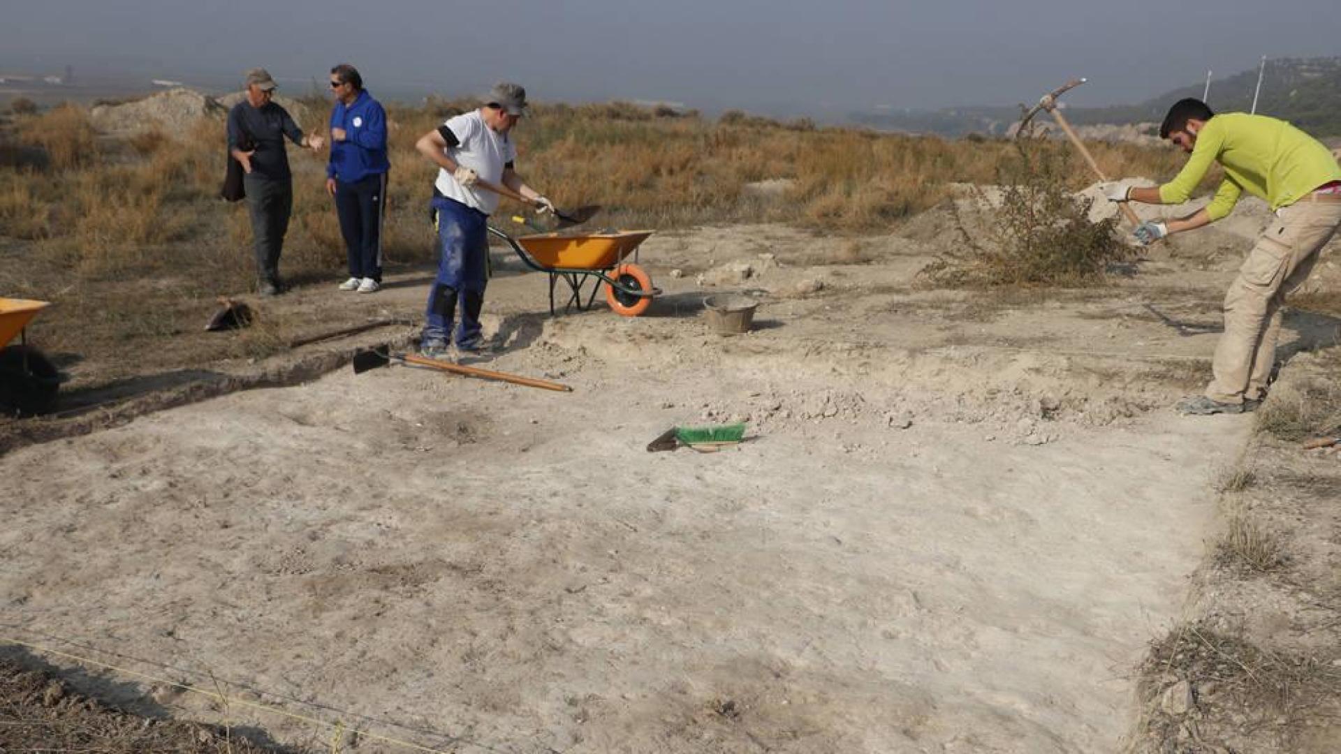 En marcha la segunda fase de excavaciones del castillo de Valtierra