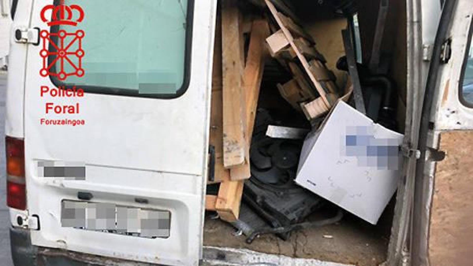 Dos detenidos al ser pillados 'in fraganti' robando en una vivienda de Tudela