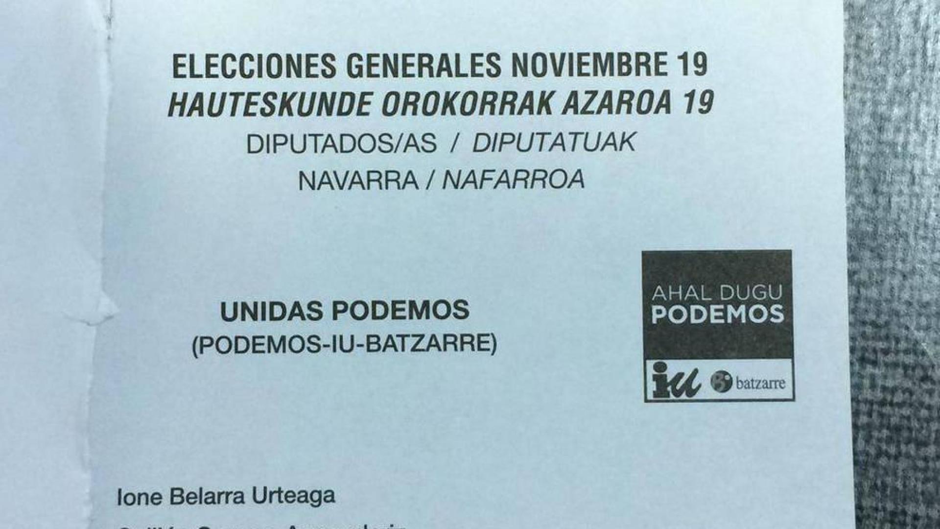 Un bulo hace creer que las papeletas que llegan al buzón son voto nulo