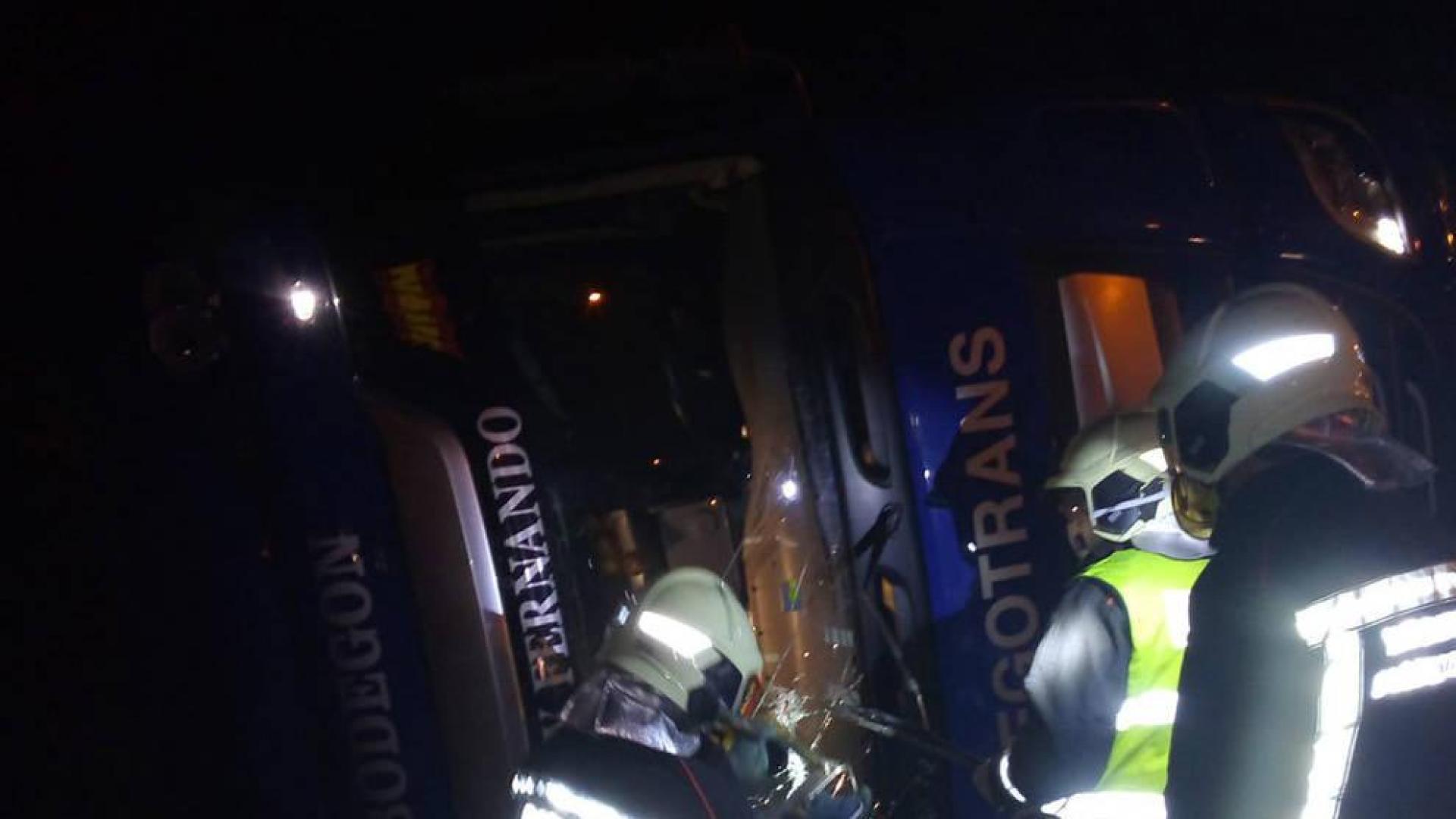 Una persona herida en un accidente de tráfico en Artajona