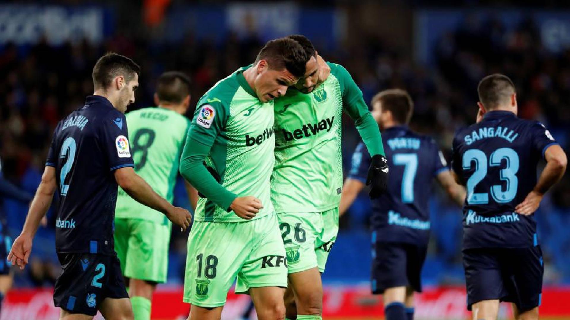 El 'nuevo' Leganés de Aguirre sorprende a la Real Sociedad