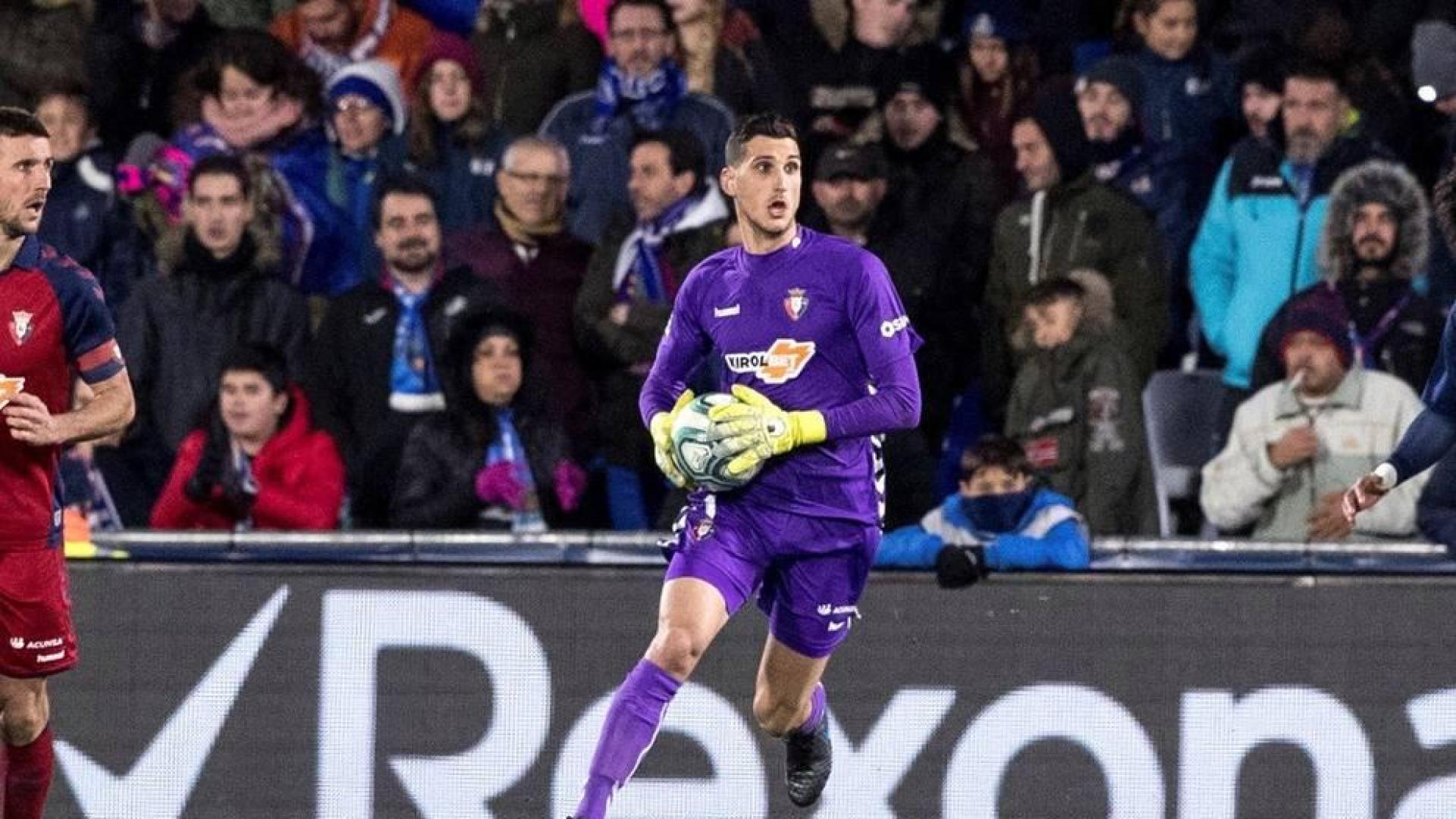 Osasuna contiene al Getafe en el Coliseum con un inspirado Sergio Herrera