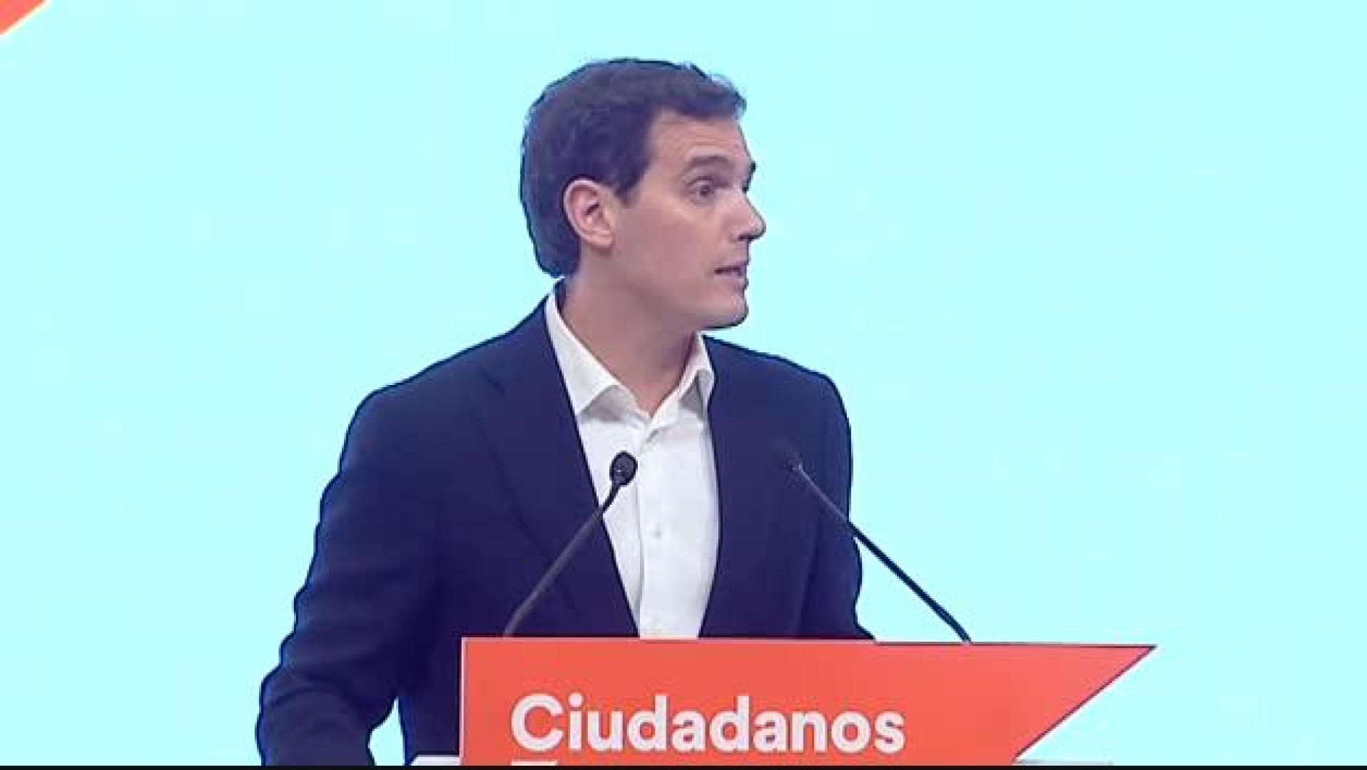 Rivera anuncia su dimisión como presidente de Ciudadanos y que deja la vida pública