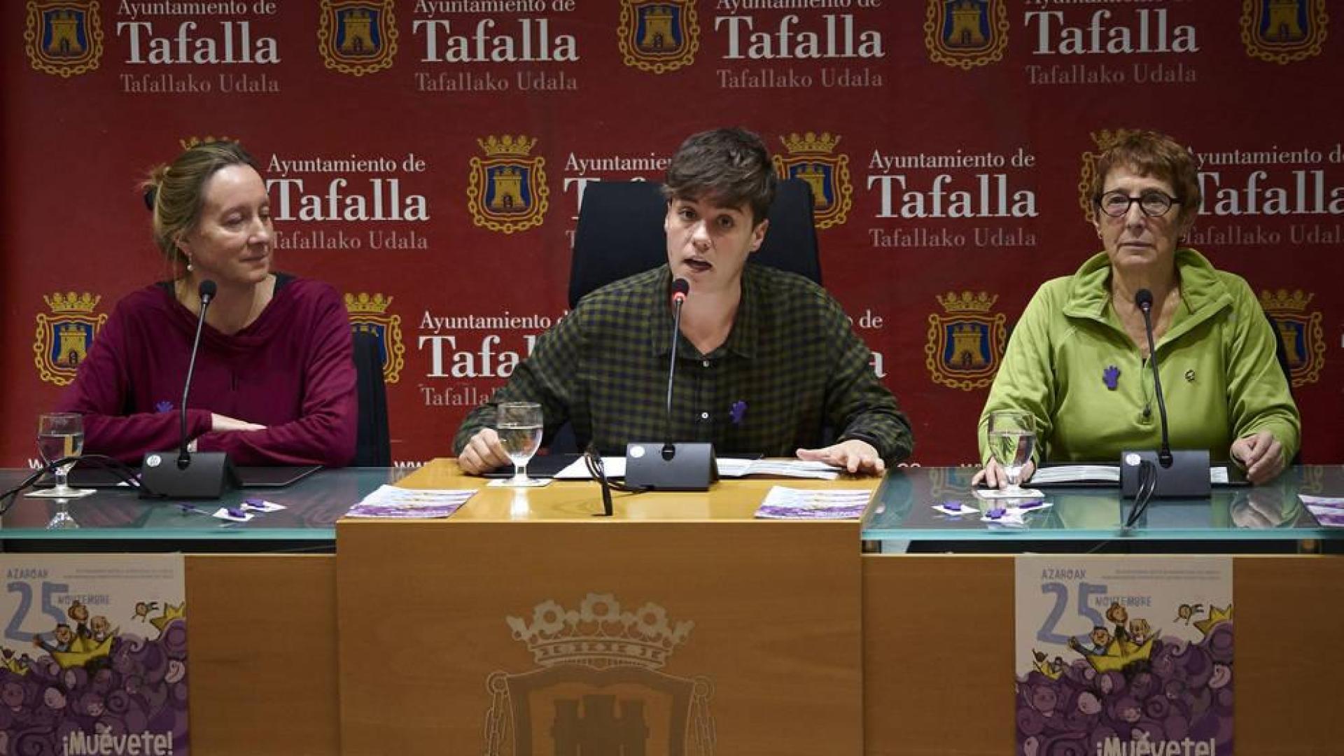 Tafalla se suma al manifiesto del 25N