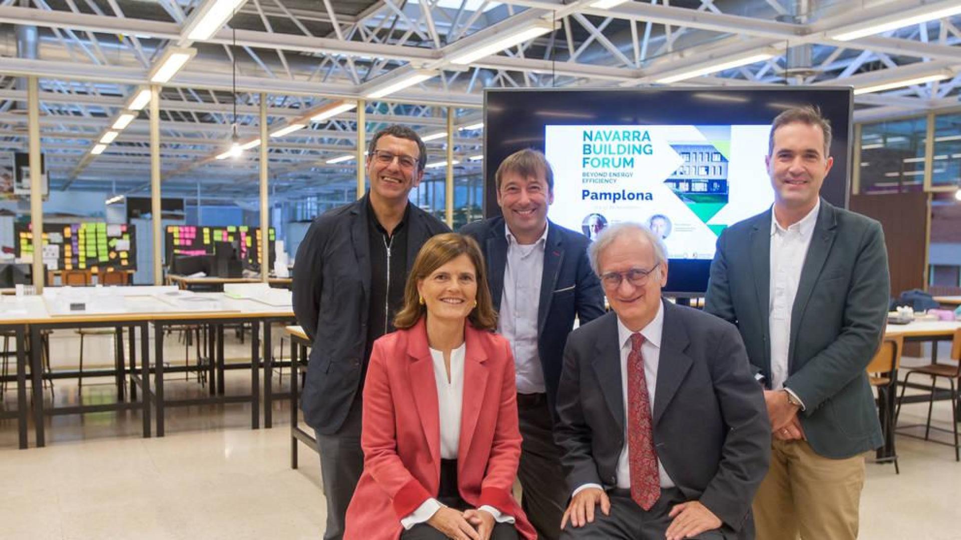 Wolfgang Feist inaugura Navarra Building Forum en la Universidad de Navarra