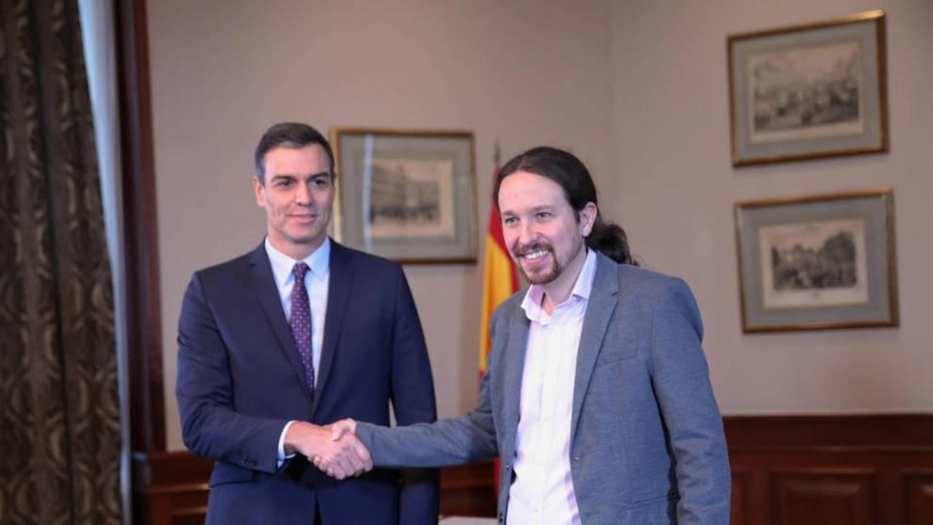 Las cuentas de Sánchez e Iglesias para la investidura