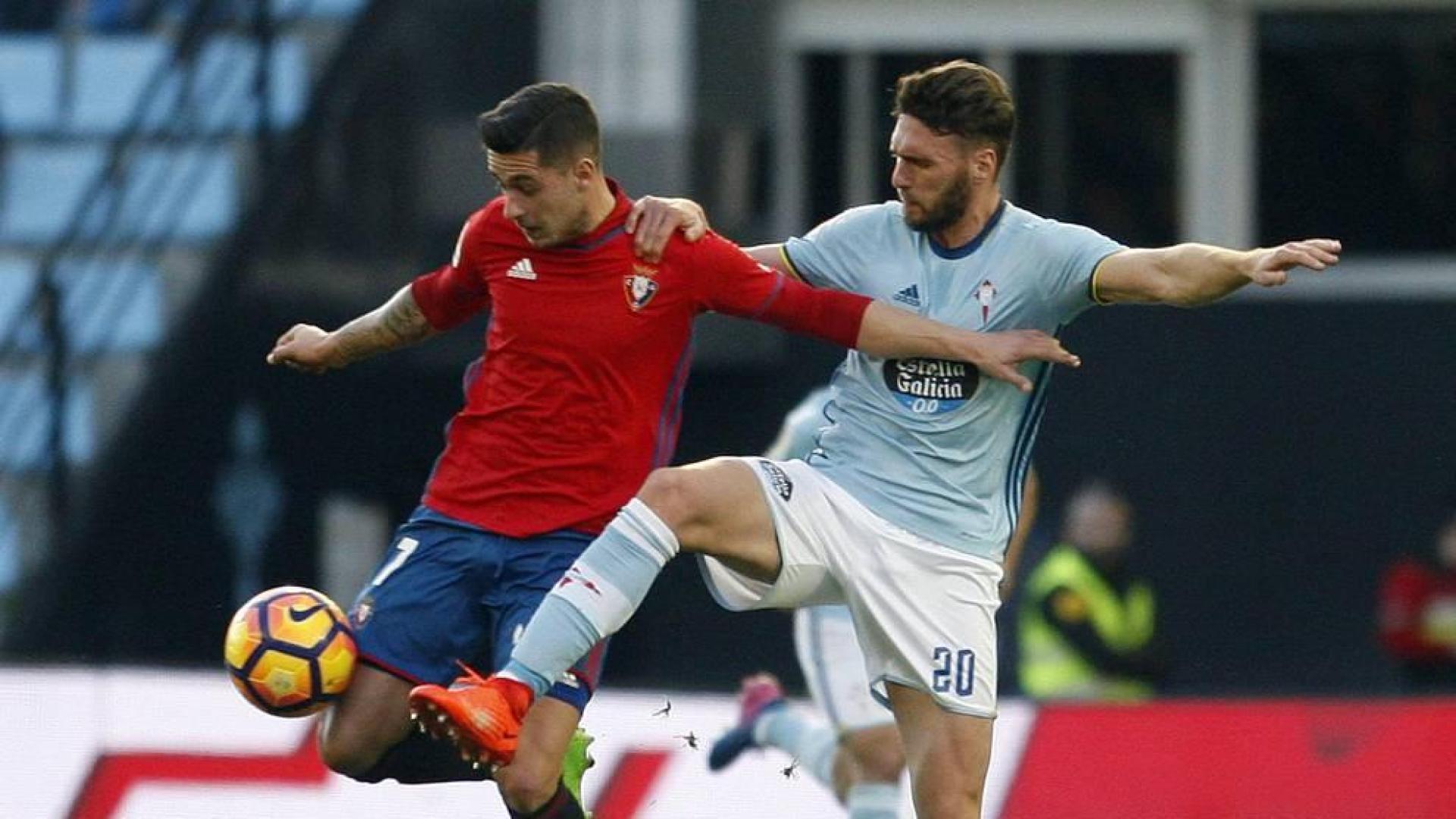 Imágenes del encuentro entre Celta y Osasuna disputado en Balaídos