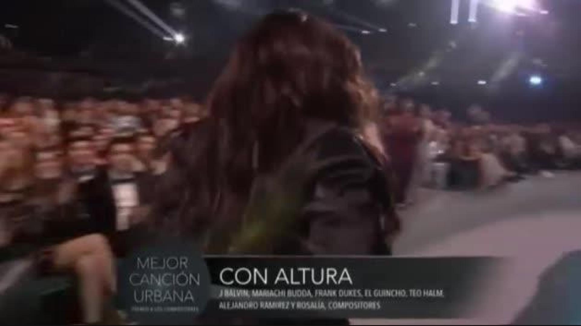 Rosalía arrasa en los Grammy Latinos