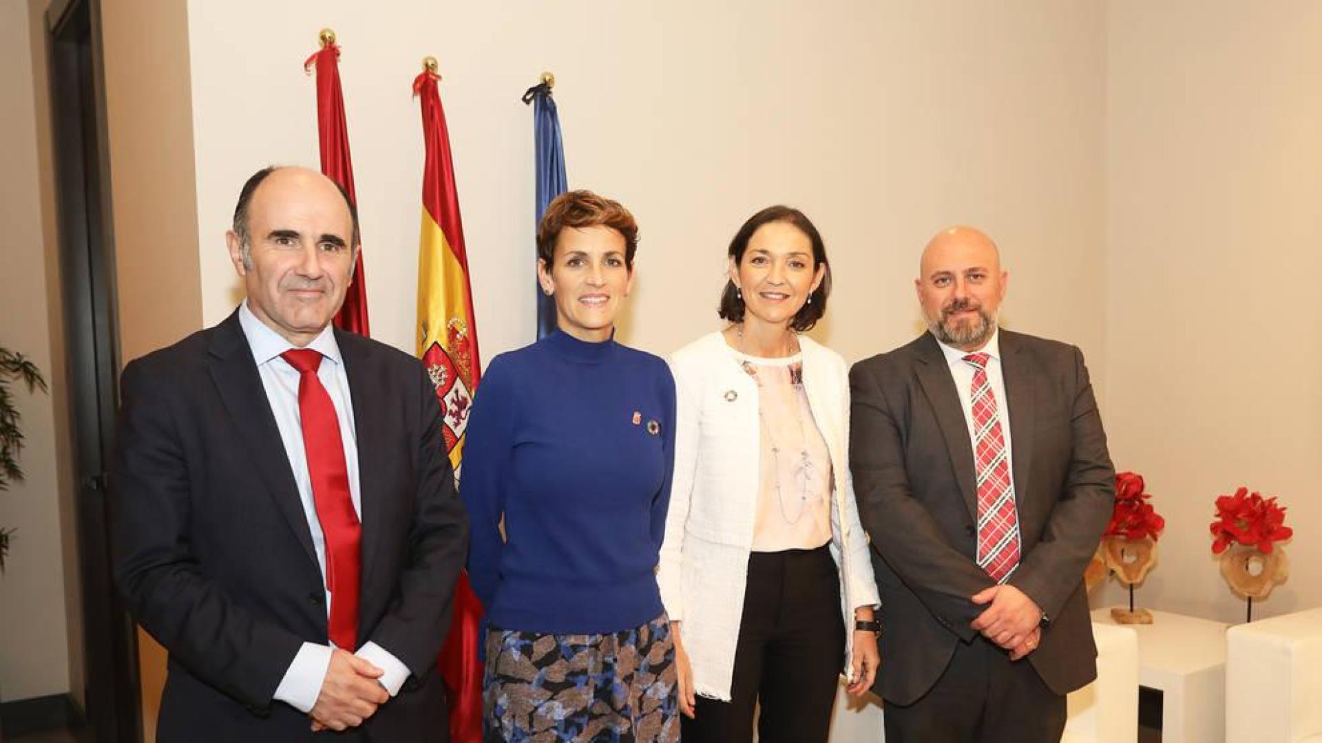 Visita de una delegación china del sector de vehículos eléctricos a Navarra