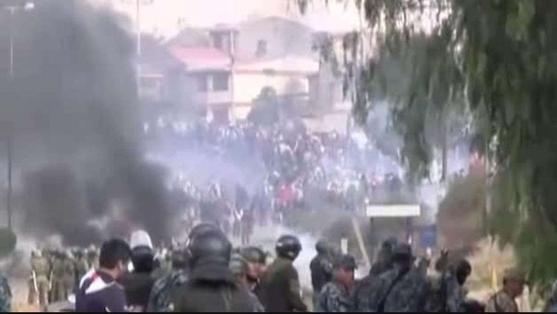 Cinco muertos en Bolivia en los disturbios entre la policía y partidarios de Evo Morales