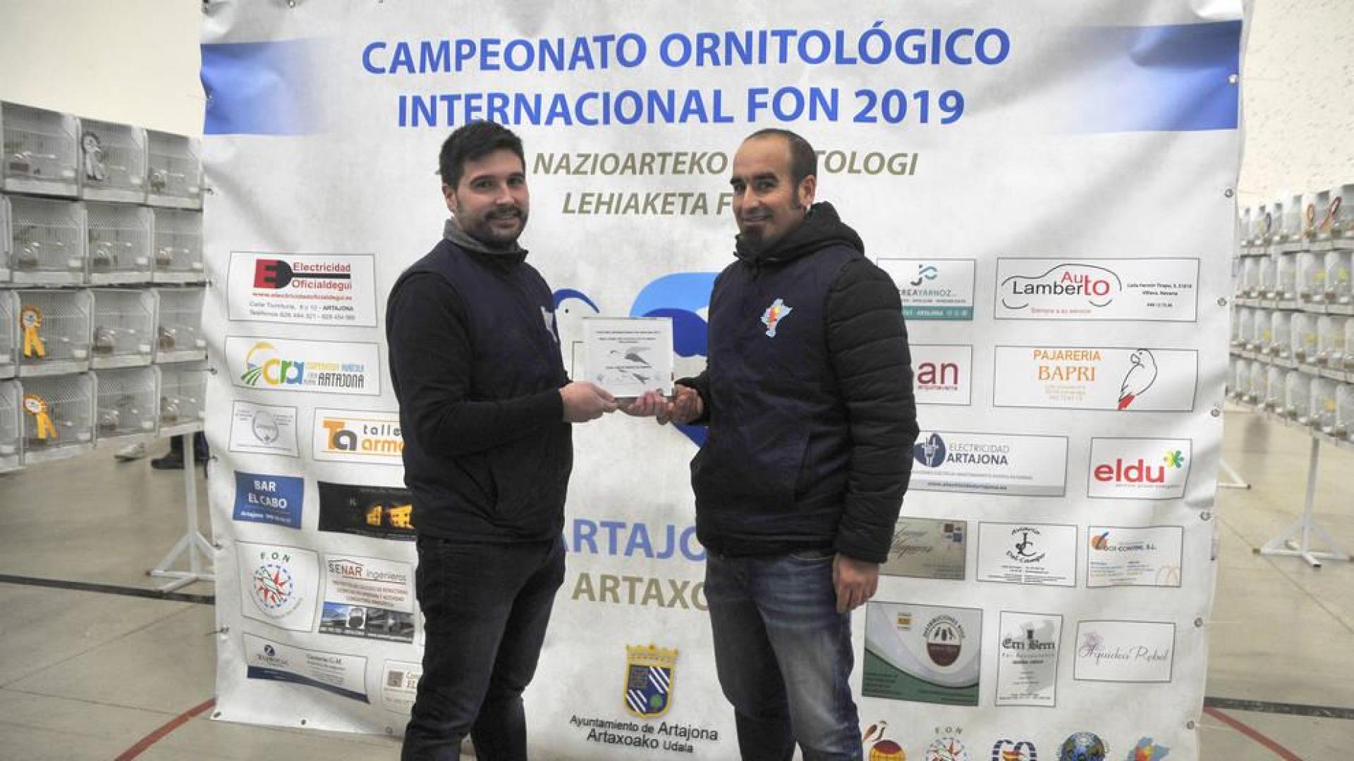 Joao Carlos Amado gana el Campeonato Ornitológico
