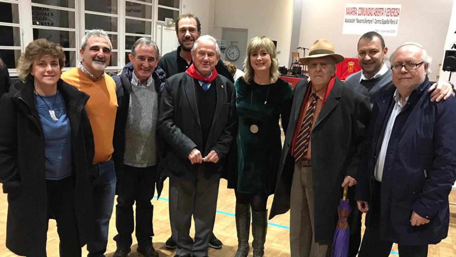 Ana Ollo reivindica en París la lucha de las hermanas Úriz Pi por la igualdad