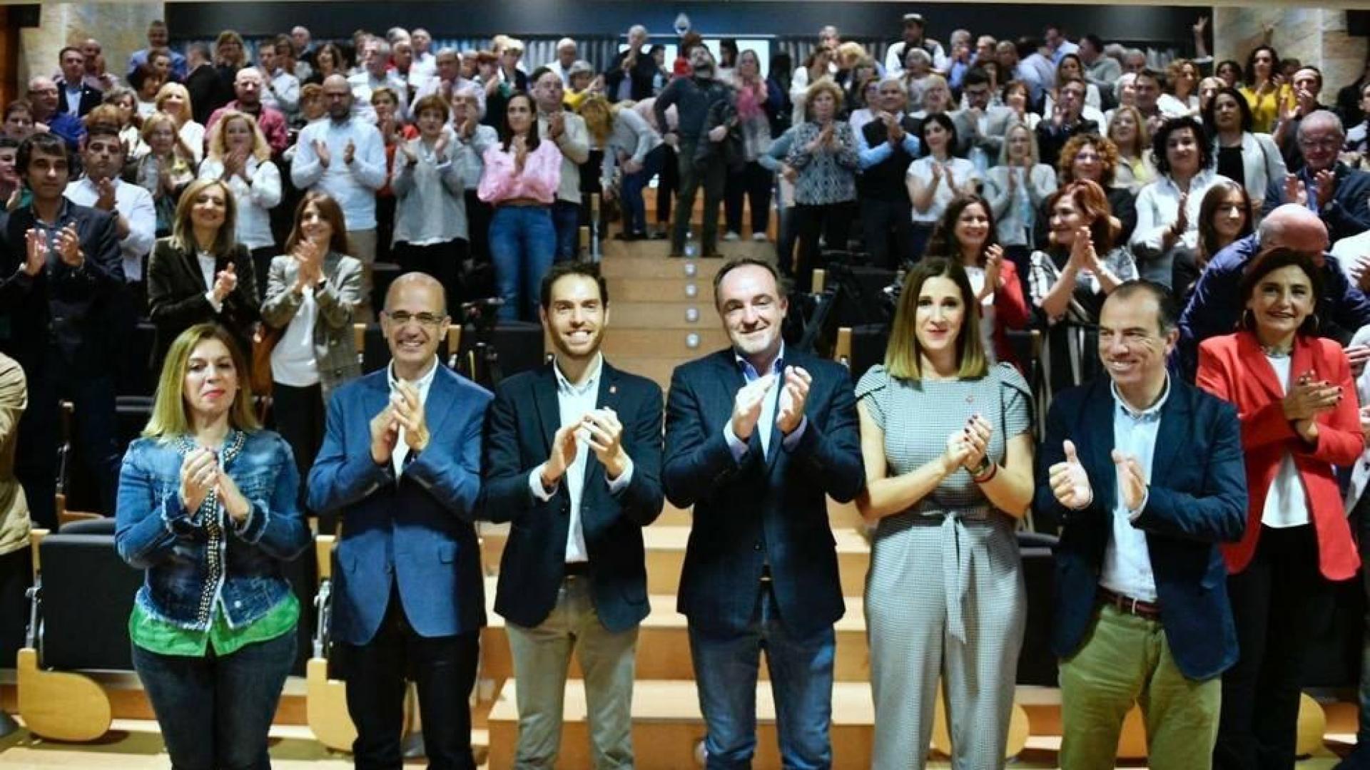 Acto electoral de Navarra Suma celebrado este sábado en Tudela