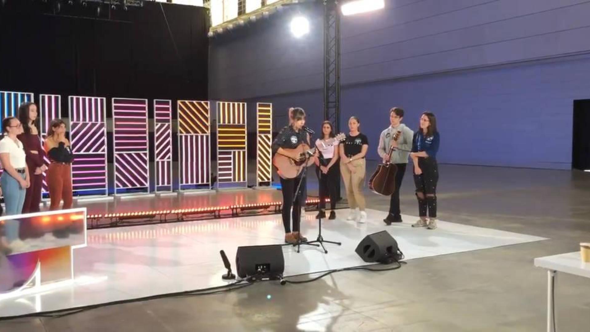 La navarra Chica Sobresalto, en el casting final de Operación Triunfo 2020