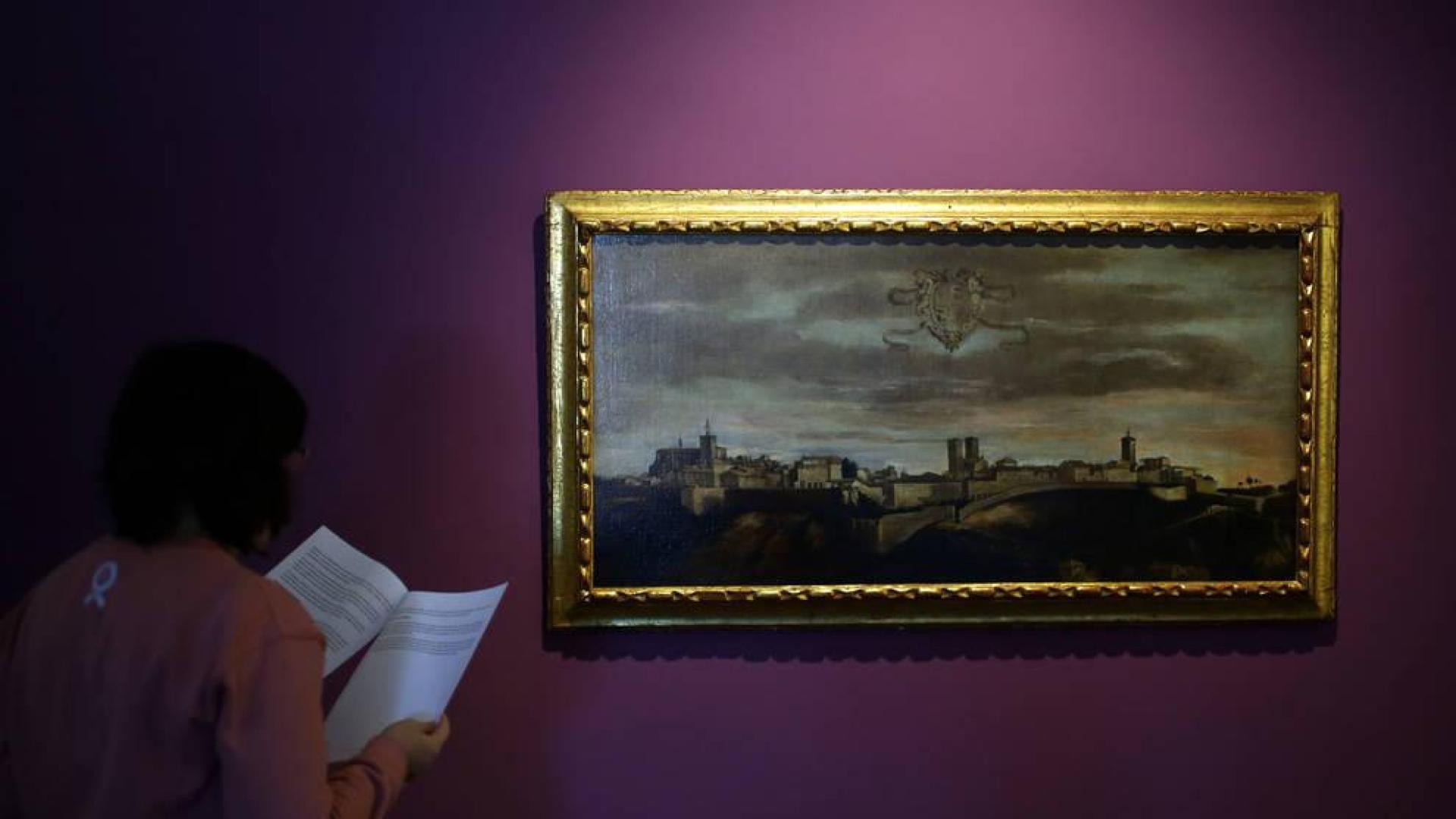 La pintura de la Pamplona del XVII comprada en París “es única”