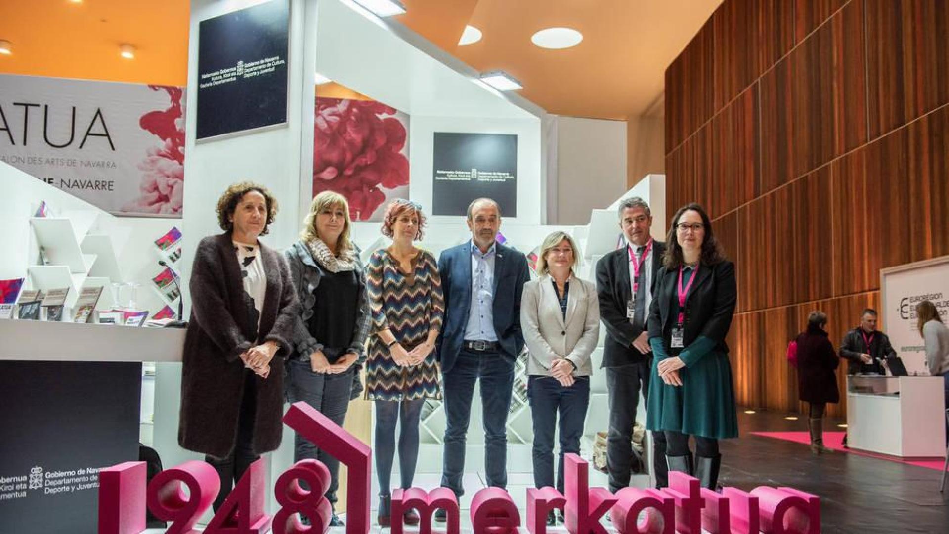 Pamplona, punto de encuentro de artistas y profesionales de la cultura en el 948 Merkatua