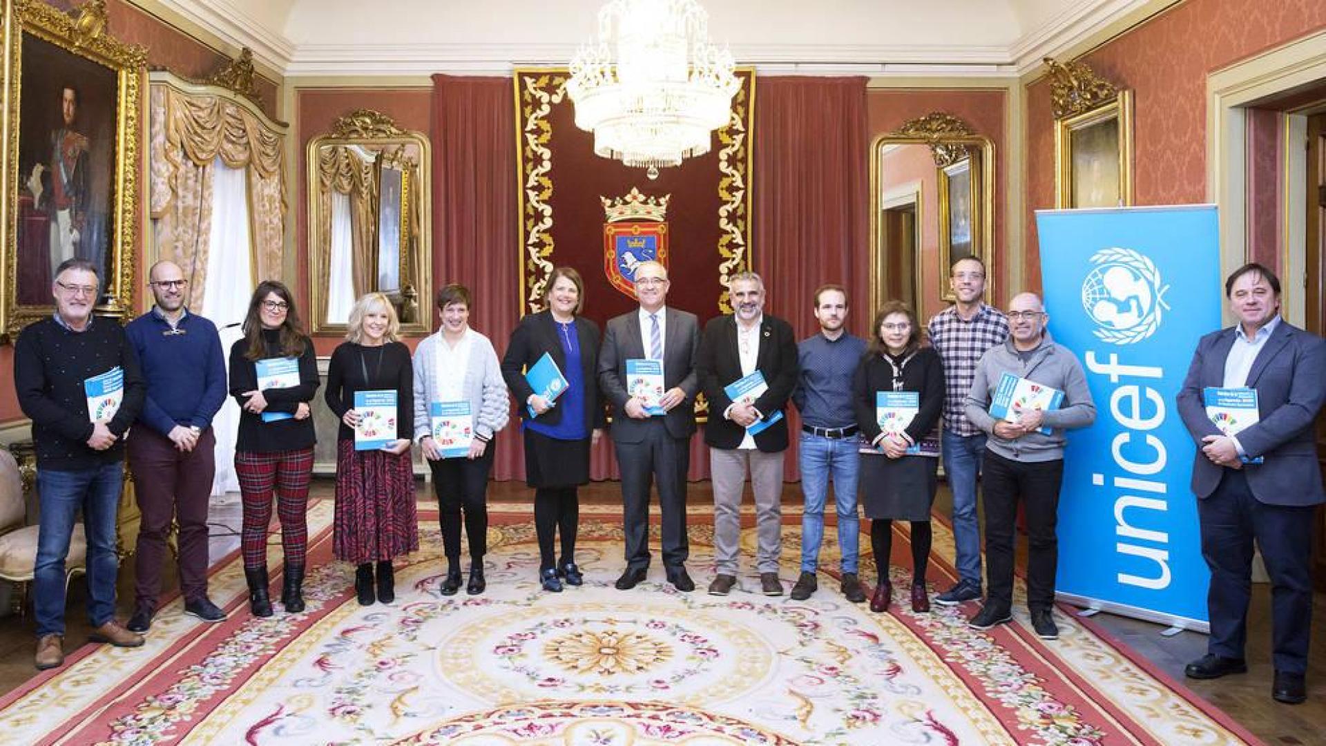 Pamplona revalida con UNICEF su condición de Ciudad Amiga de la Infancia