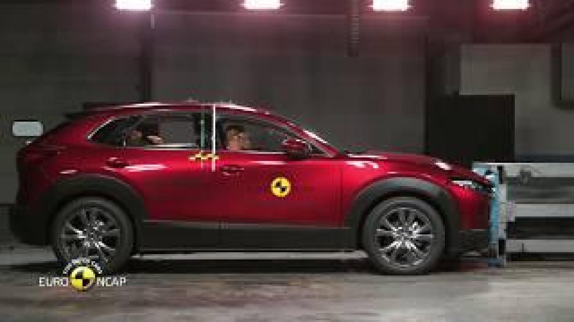 El Mazda CX-30, en las pruebas de choque del EuroNCAP