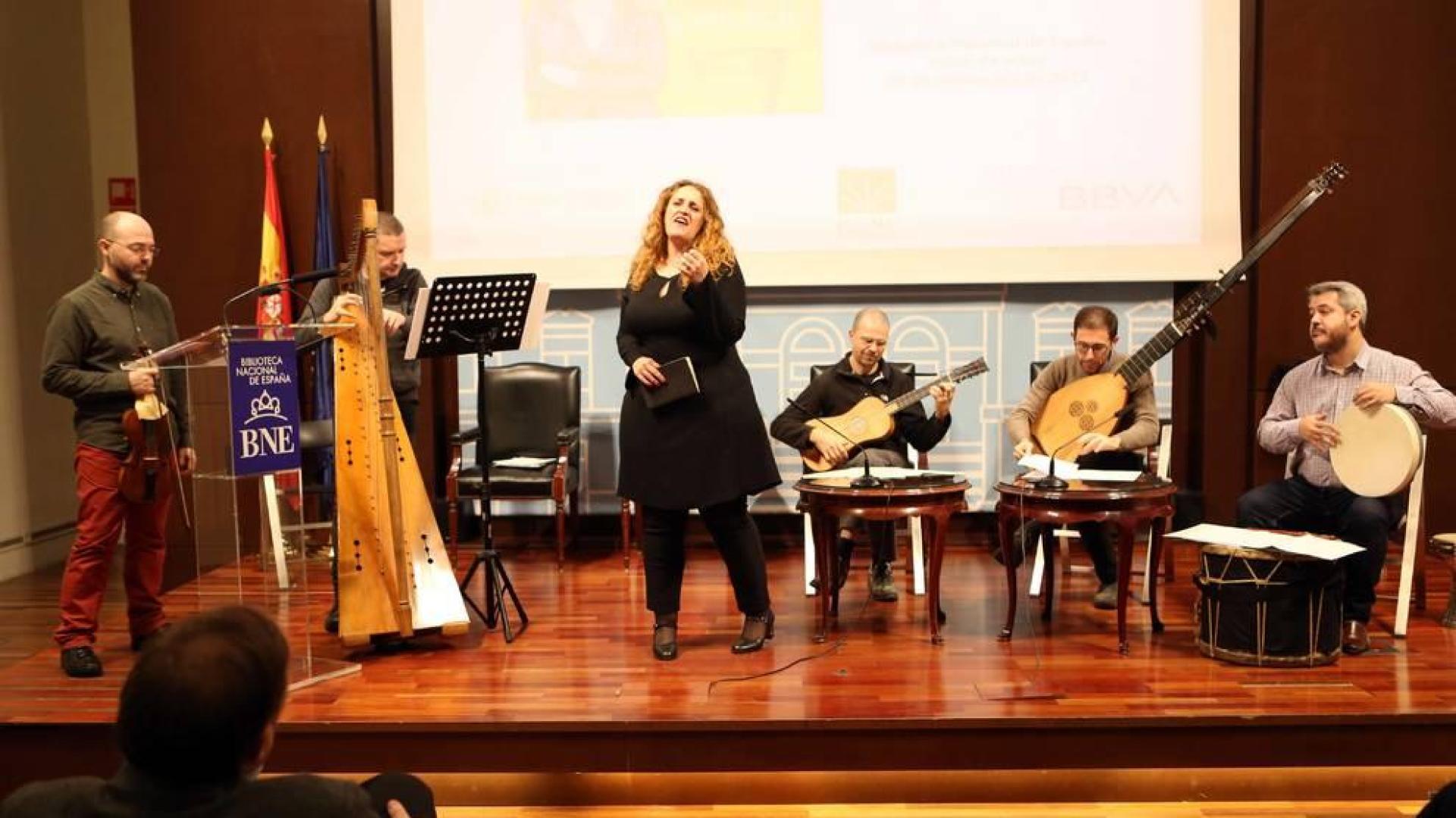 Raquel Andueza pone voz a las músicas que se bailaban en el XVII