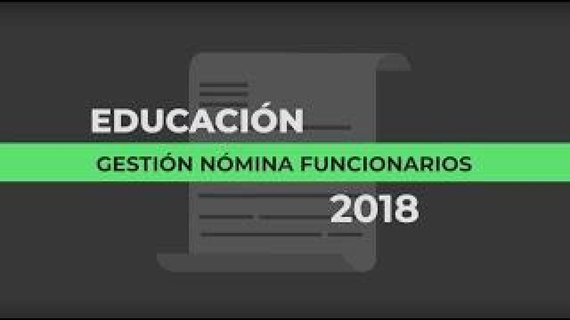 Gestión de la nómina en el Departamento de Educación