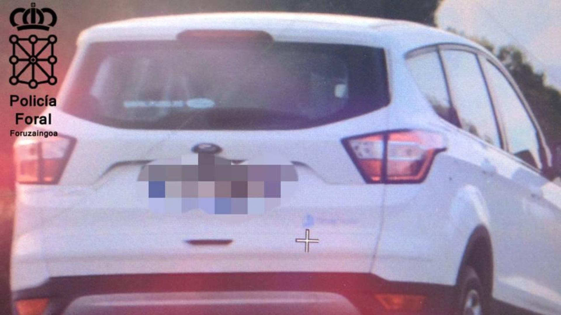 El 6% de los 1.271 vehículos controlados en la AP-15, multados por exceso de velocidad