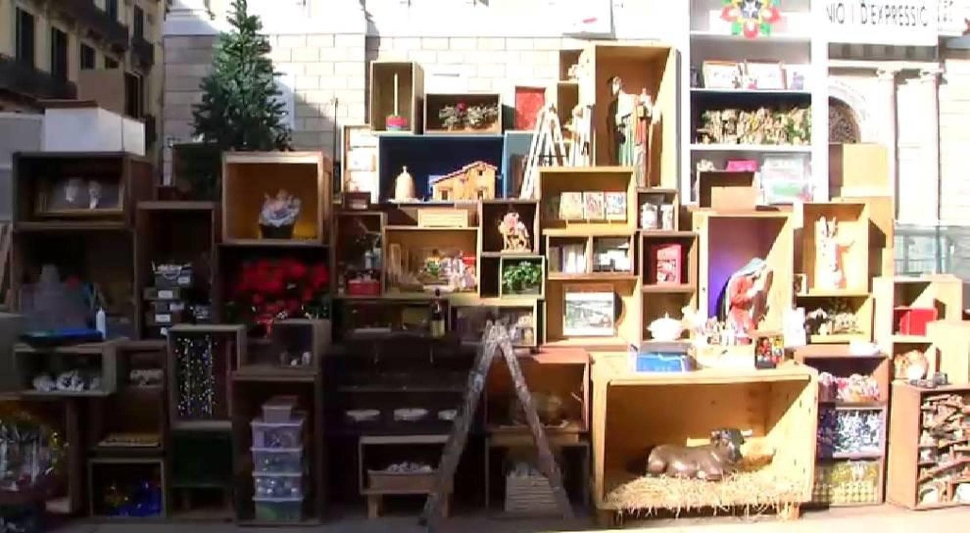 Polémica con el belén del Ayuntamiento de Barcelona, un año más