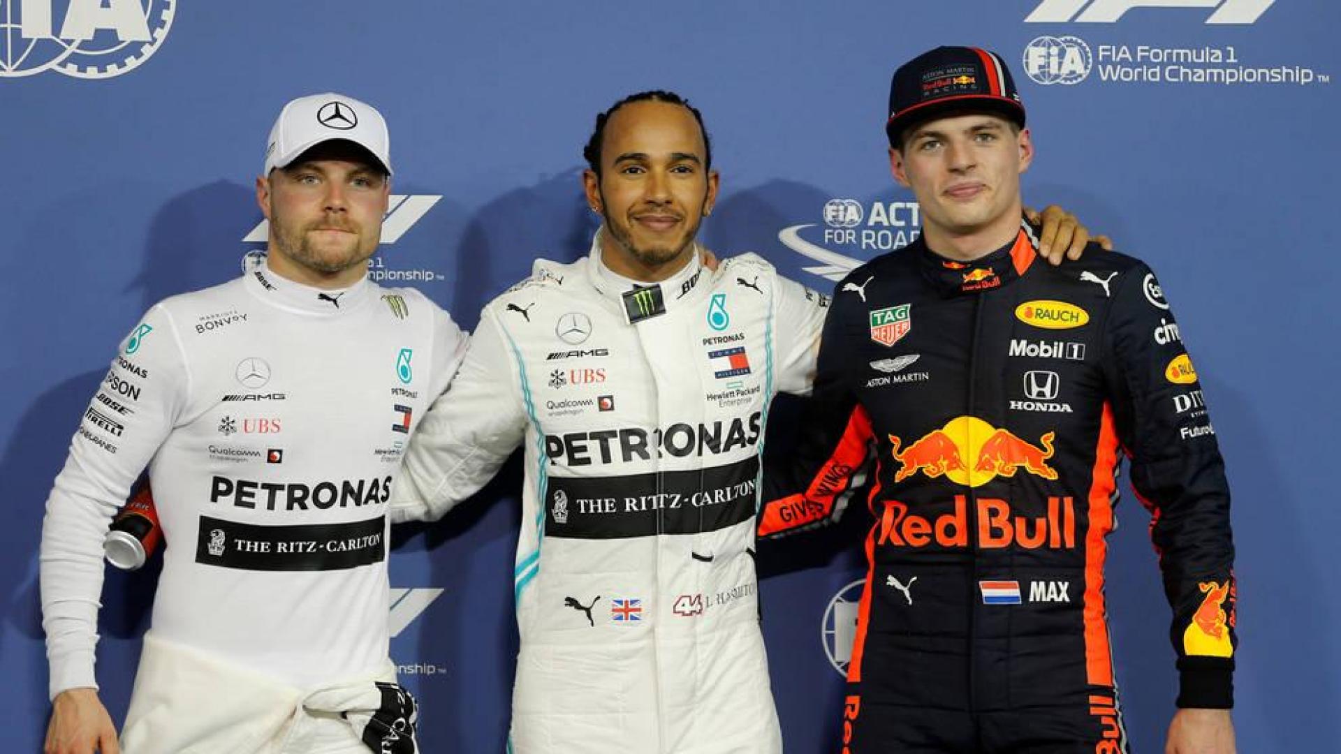 Hamilton saldrá desde la 'pole' en Yas Marina y Sainz arrancará octavo