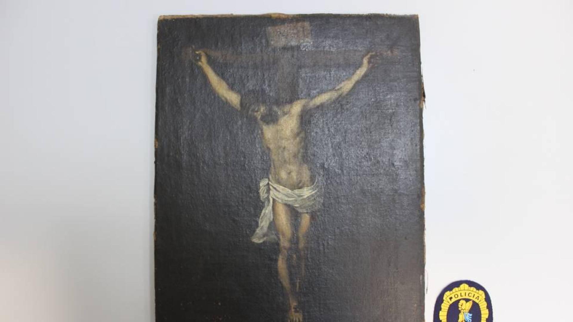 Imagen del falso cuadro de Murillo.