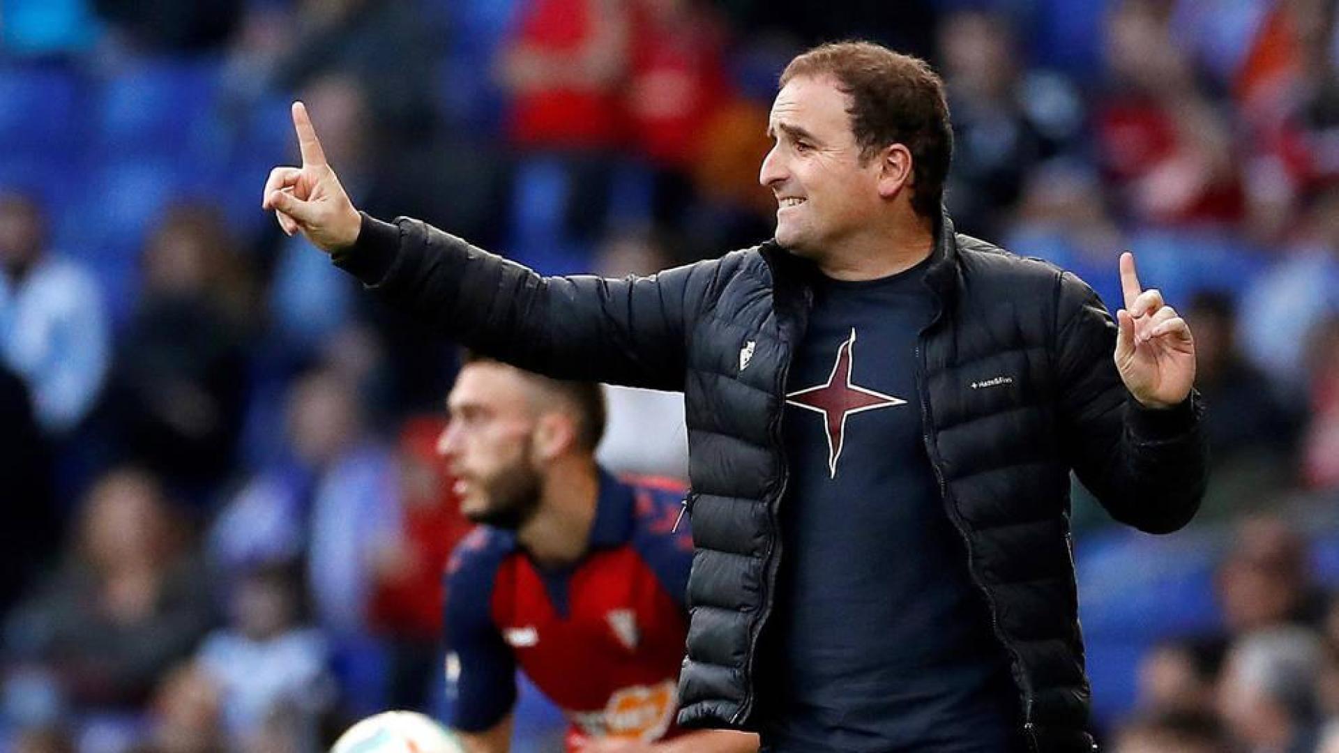 Arrasate: "Osasuna no se rinde y hemos llegado a tiempo al partido"