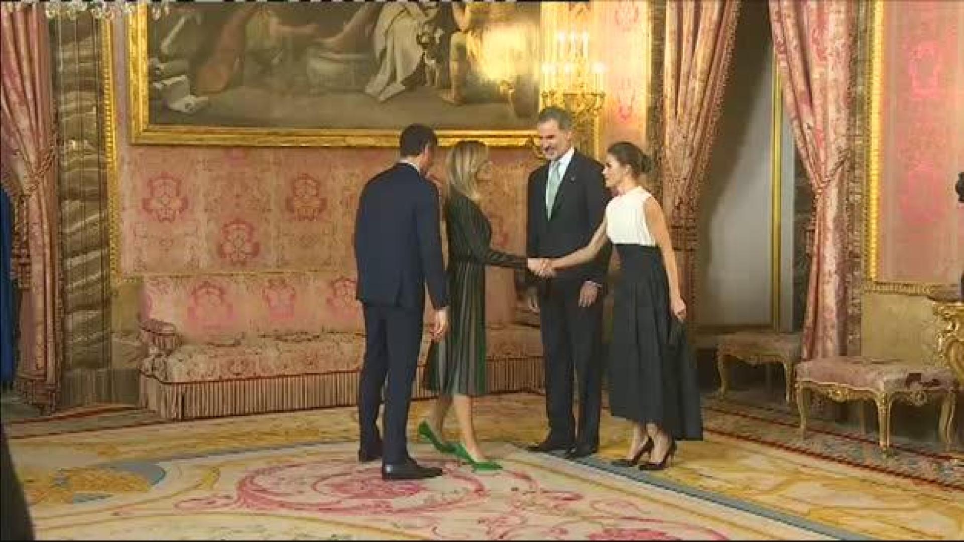 Los Reyes ofrecen una recepción a los jefes de Estado y de Gobierno que acuden a la Cumbre del Clima