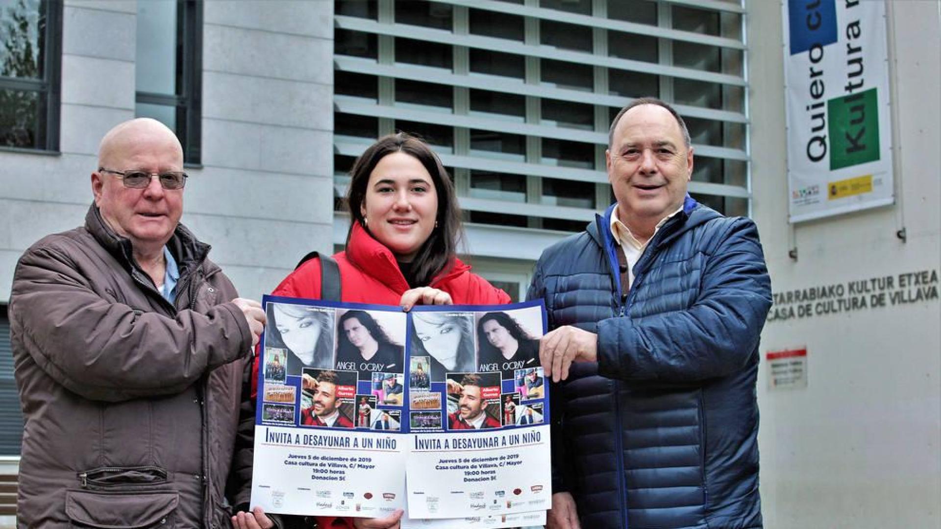 Gala solidaria de 'La Gota de Leche de Pamplona' en la casa de cultura de Villava