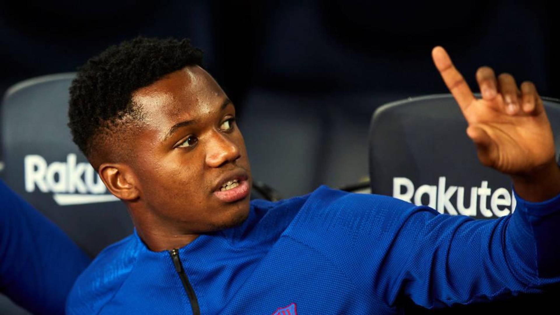 Robert Moreno ve "factible" que Ansu Fati dispute la Eurocopa con la absoluta