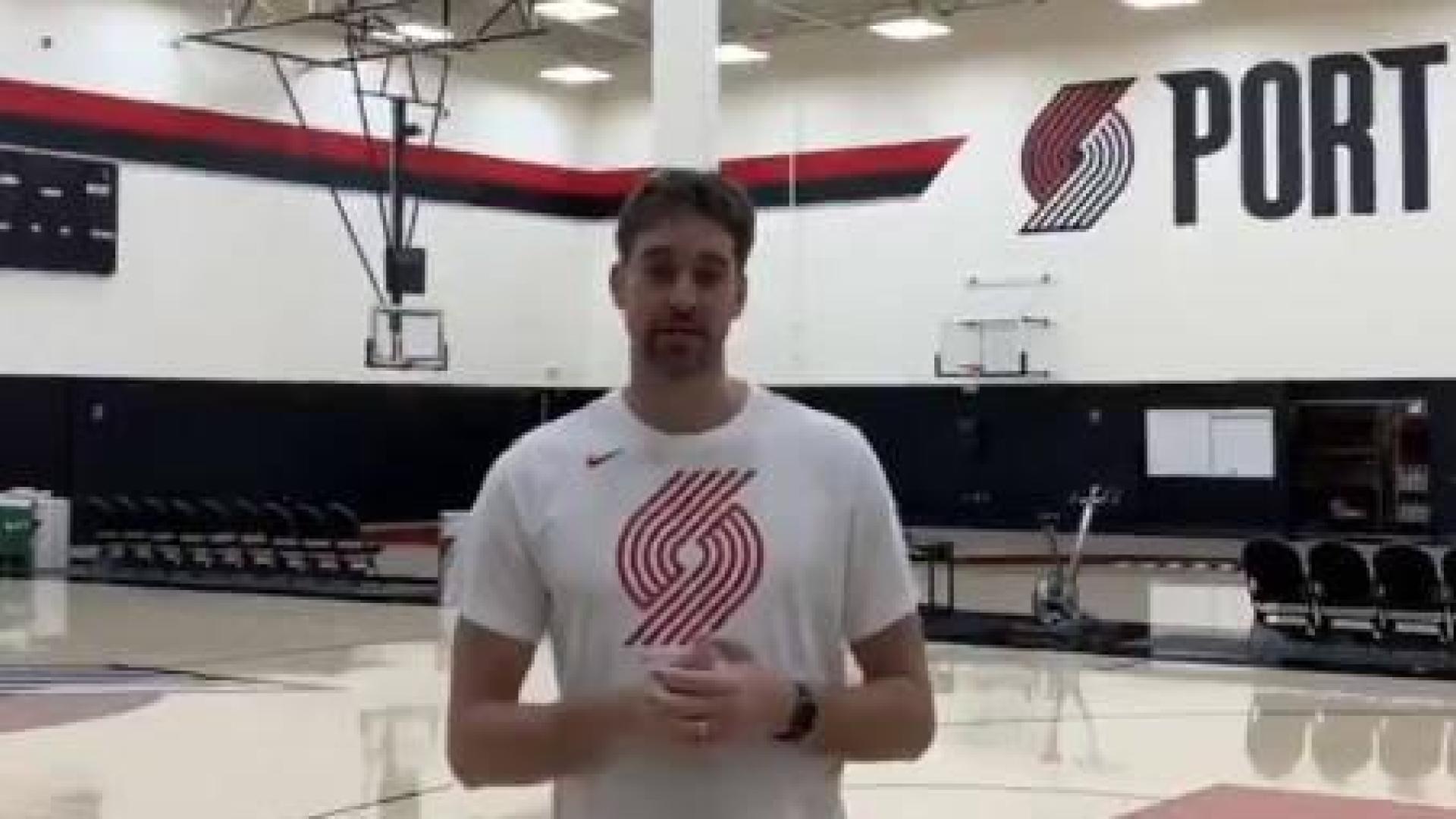 Pau Gasol abandona las filas de los Trail Blazers y evalúa su nuevo rol