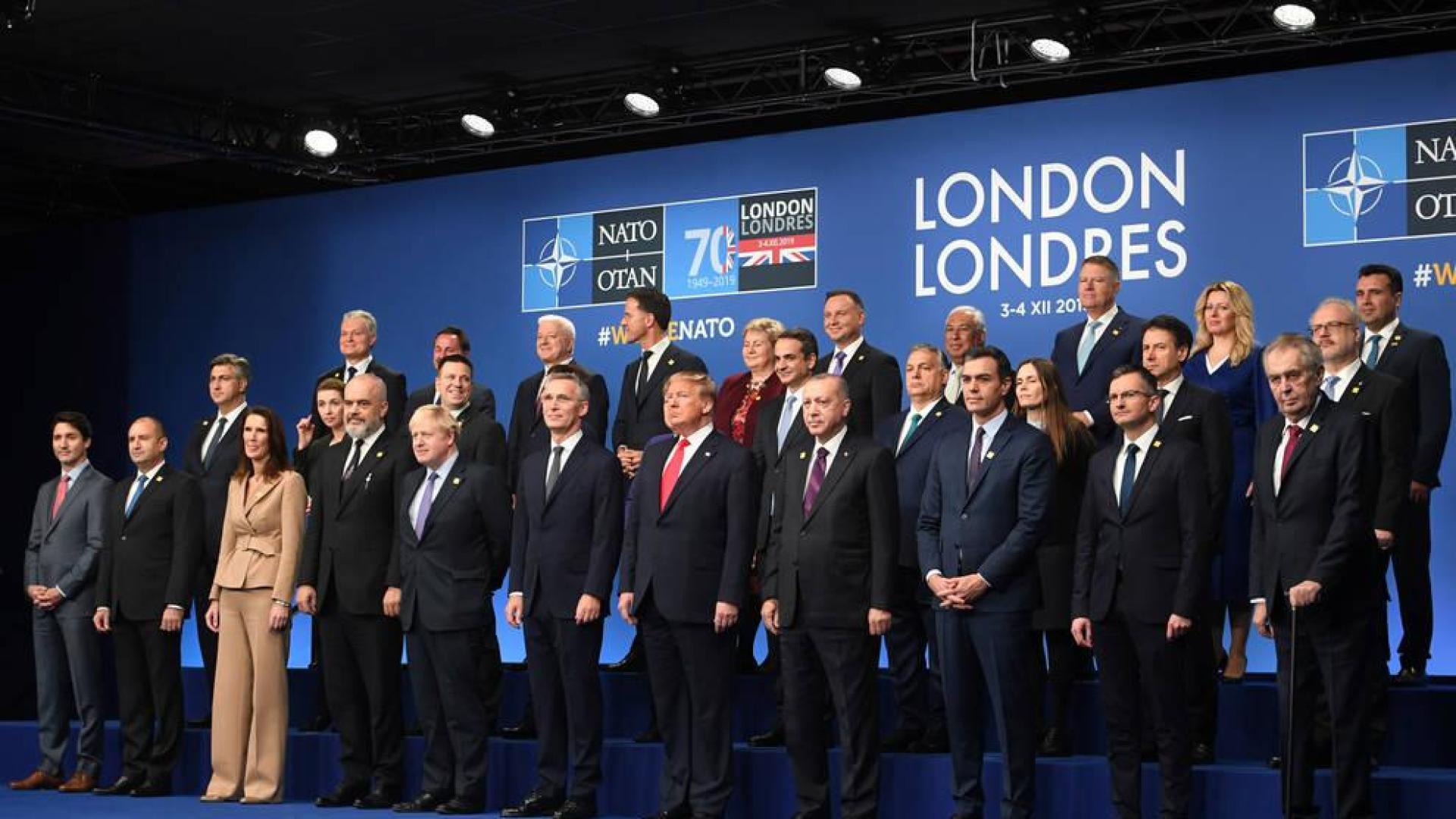 Líderes de la OTAN llegan a cumbre destacando unidad pese a sus diferencias CUMBRE OTAN