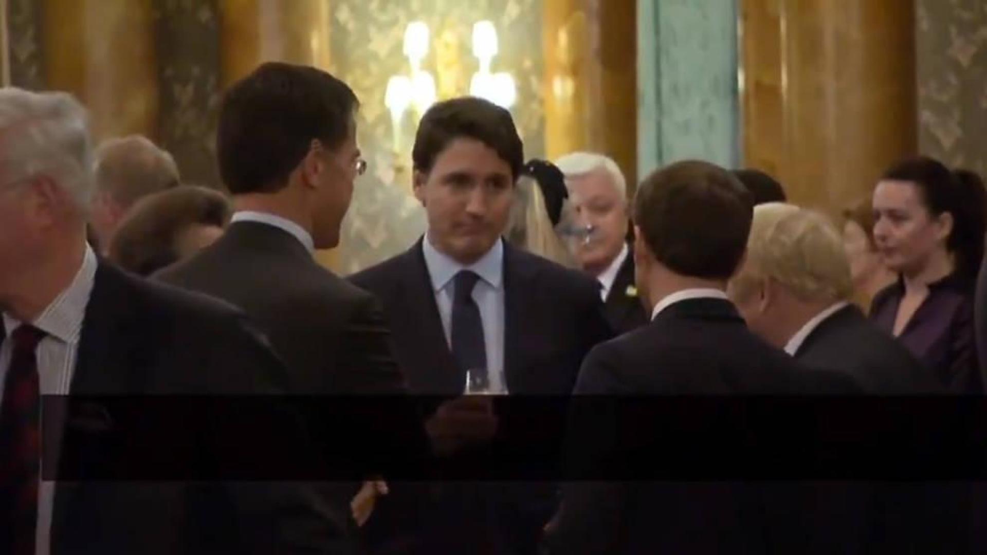 Un vídeo muestra a varios líderes mundiales burlándose supuestamente de Trump