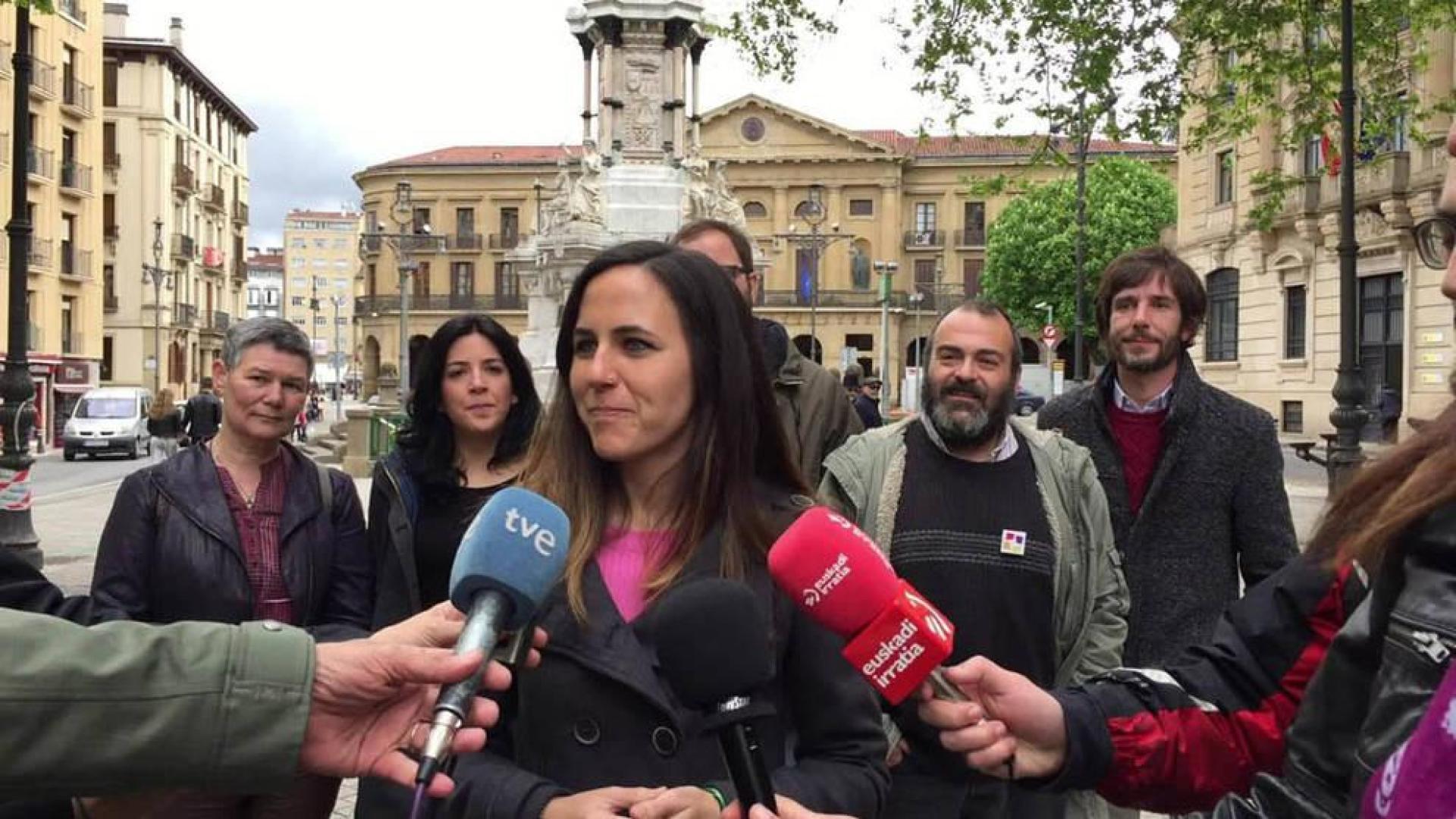 Belarra afirma que "sólo Unidas Podemos puede ganar a Navarra Suma y al PSN"