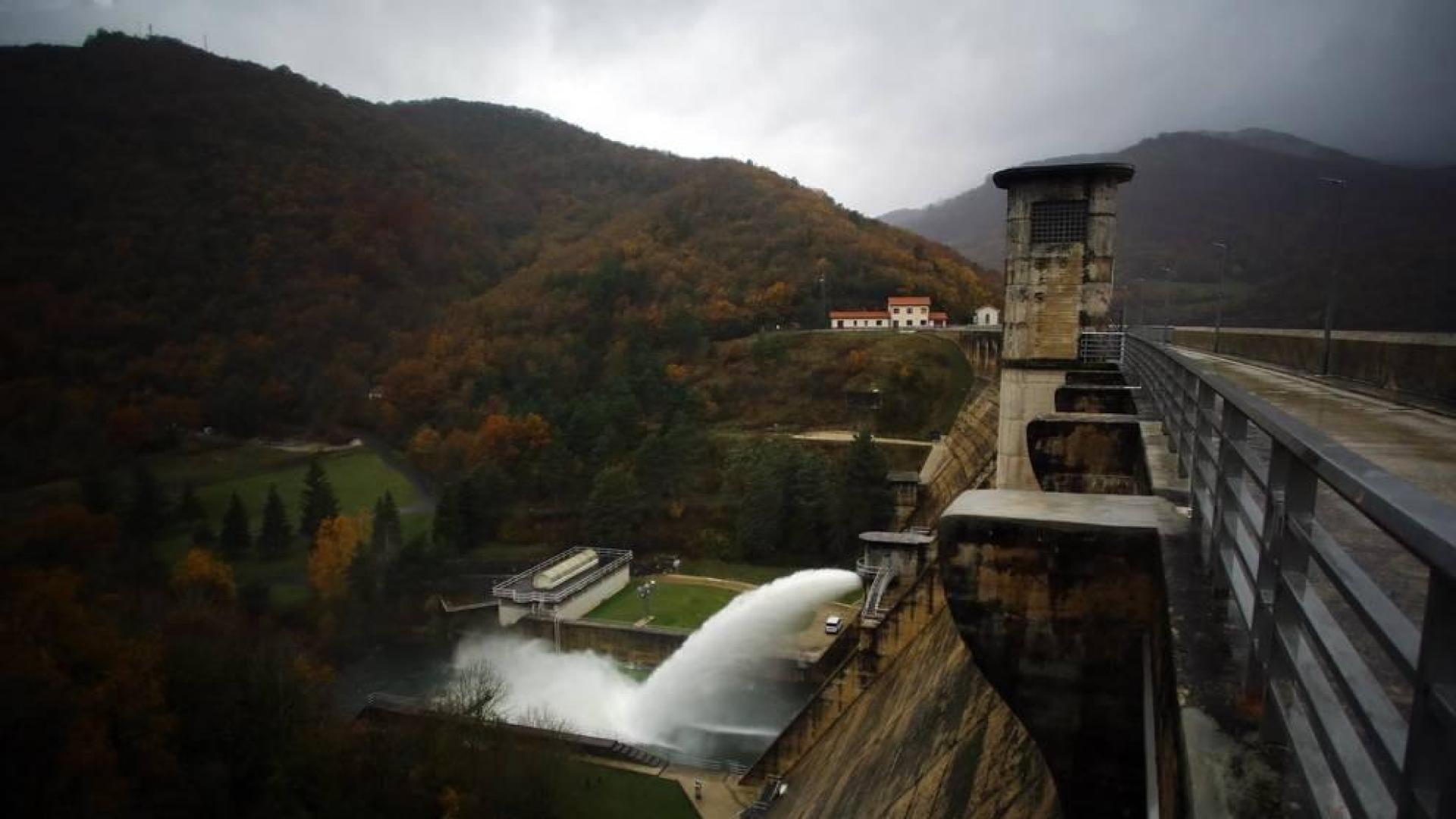 Situación de los embalses en Navarra.