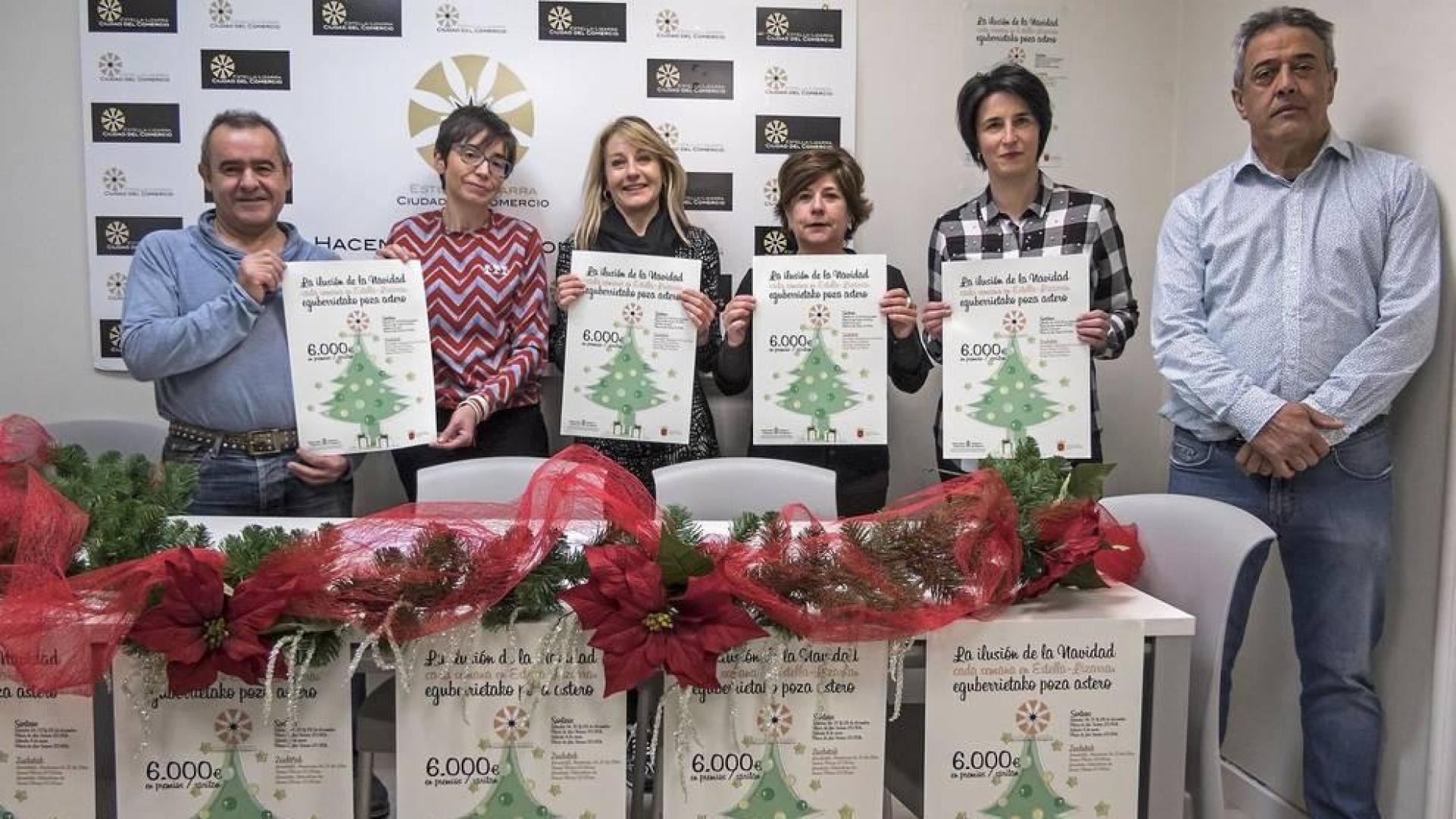 La campaña de Navidad moviliza en Estella a 78 comerciantes y hosteleros