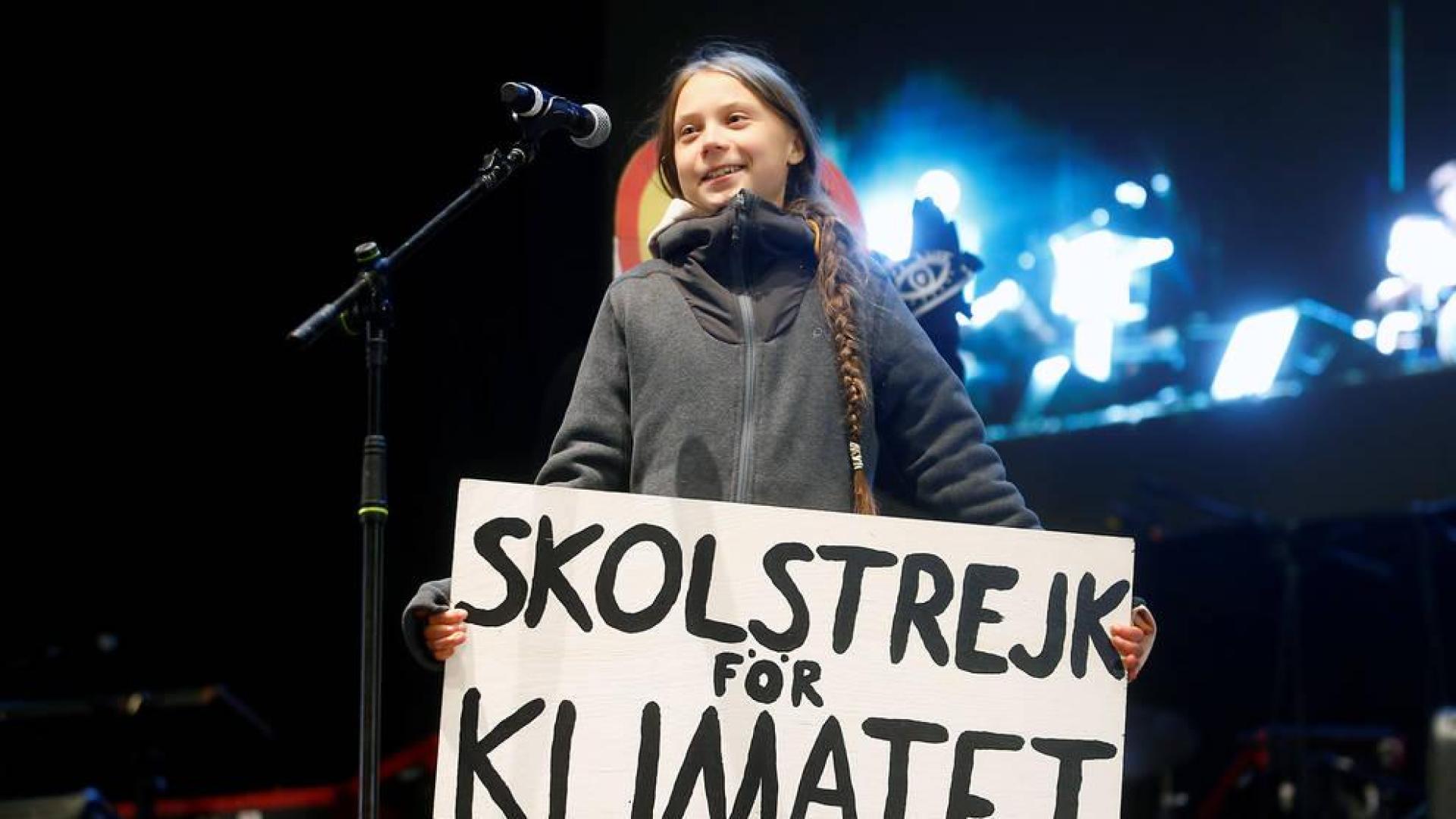 Greta Thunberg, a los políticos: "El cambio viene, os guste o no"