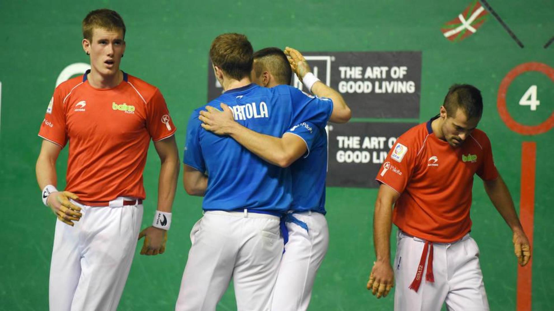 Artola-Imaz hilan su tercera victoria y son líderes del Parejas